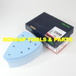 Schuurblad 100x150mm P 80 GRANAT StickFix per 50 verpakt | 577544